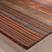 Carter Rust Stripes Rug