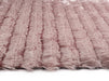 Carved Glamour Blush Pink Rug