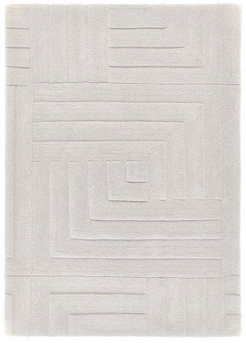 Carved Maze Pumice Stone Rug