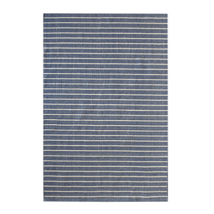 Carway Striped Indoor Outdoor Rug Made From Recycled Plastic