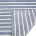 Carway Striped Indoor Outdoor Rug Made From Recycled Plastic