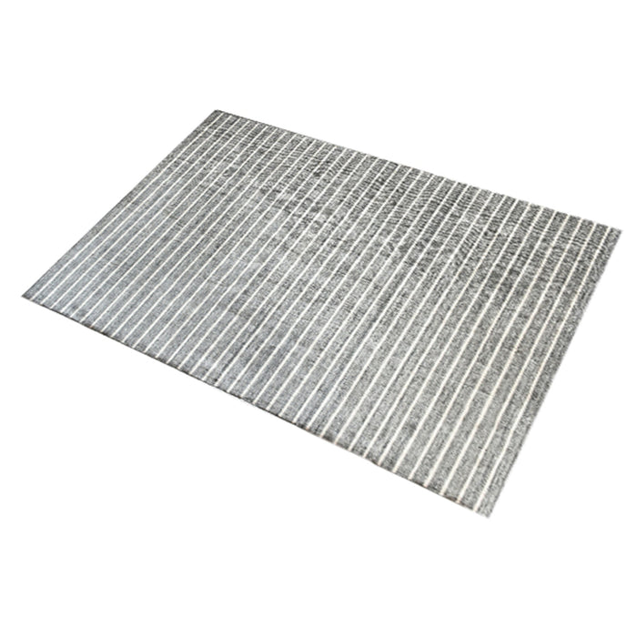 Carway Striped Indoor Outdoor Rug Made From Recycled Plastic