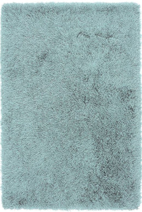 Cascade Duck Egg Blue Shaggy Rug