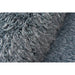 Cascade Plush Soft Hi-Pile Silky Polyester Plain Shaggy Duck Egg Rug