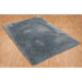 Cascade Plush Soft Hi-Pile Silky Polyester Plain Shaggy Duck Egg Rug