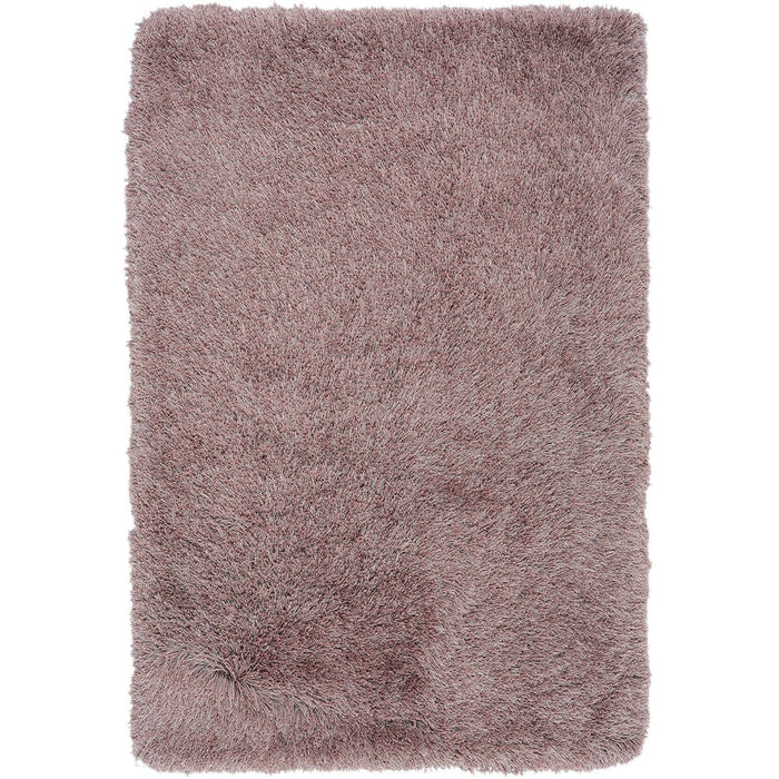 Cascade Plush Soft Hi-Pile Silky Polyester Plain Shaggy Heather Rug