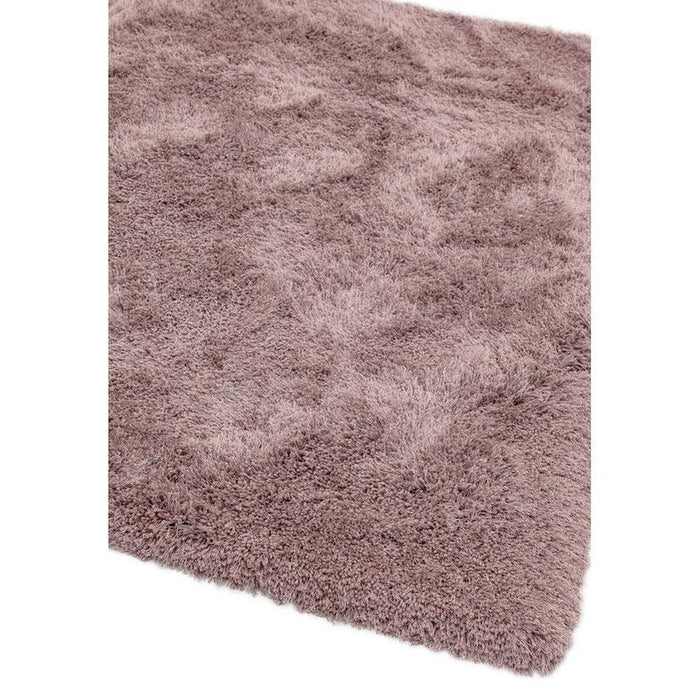 Cascade Plush Soft Hi-Pile Silky Polyester Plain Shaggy Heather Rug