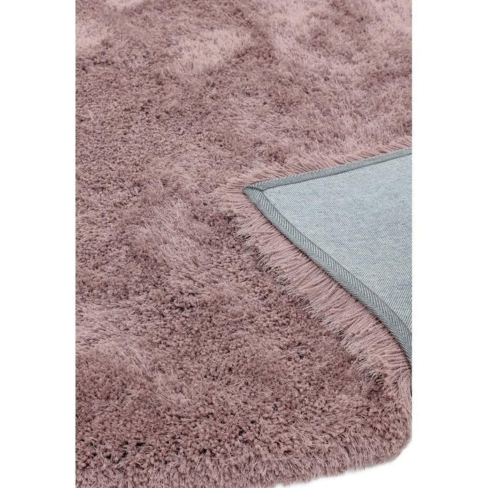 Cascade Plush Soft Hi-Pile Silky Polyester Plain Shaggy Heather Rug