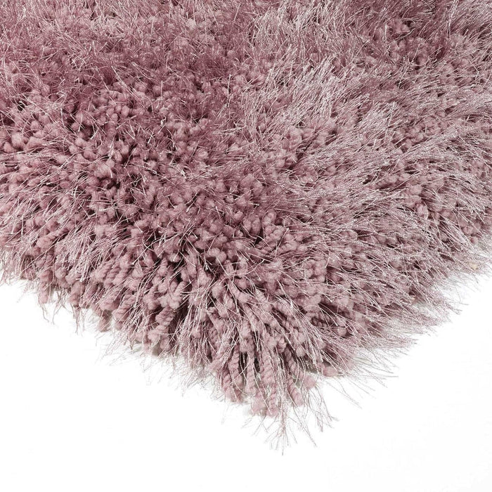 Cascade Plush Soft Hi-Pile Silky Polyester Plain Shaggy Heather Rug