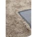 Cascade Plush Soft Hi-Pile Silky Polyester Plain Shaggy Mink Rug