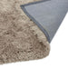 Cascade Plush Soft Hi-Pile Silky Polyester Plain Shaggy Mink Rug