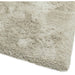 Cascade Plush Soft Hi-Pile Silky Polyester Plain Shaggy Sand Rug