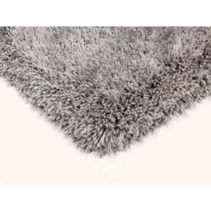 Cascade Plush Soft Hi-Pile Silky Polyester Plain Shaggy Taupe Rug