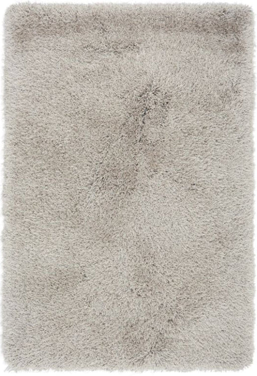 Cascade Silver Shaggy Rug