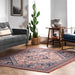 Cassandra Blue Persian Medallion Area Rug 160cm