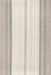 Casual Striped Wool Blend Area Rug 160x230 cm Ivory