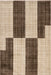 Cedarwood Brown Fringe Area Rug 120x180 cm