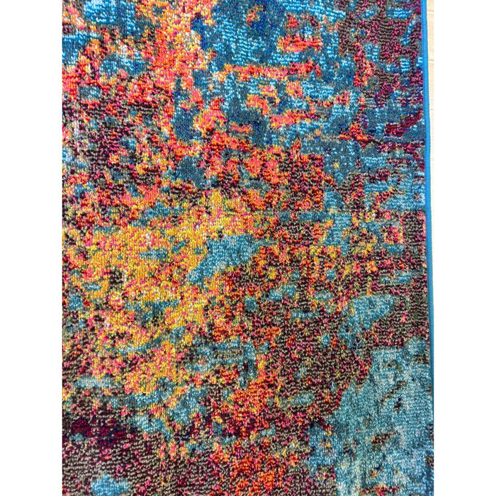 Celestial CES08 Modern Abstract Soft Durable Low Short Flat Pile Atlantic Rug