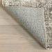 Celia Medallion Machine Washable Area Rug 80x150 Centimeters Grey