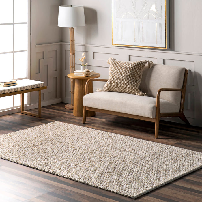 Celina Ivory Handwoven Area Rug for Any Room