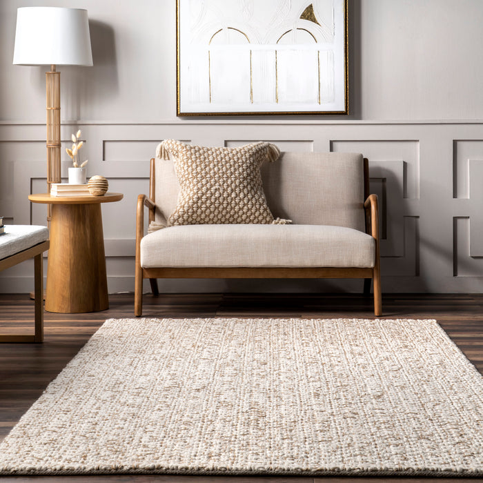 Celina Ivory Handwoven Area Rug for Any Room