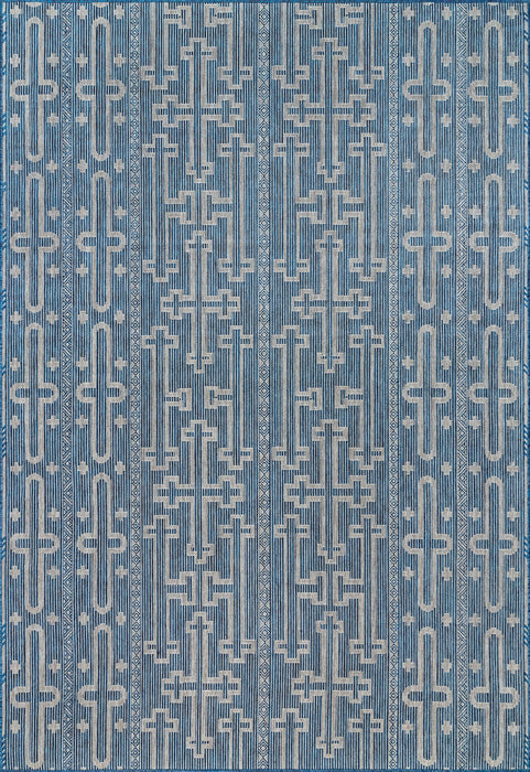 Celtic Cross Area Rug for Indoor and Outdoor Use 150x90 cm