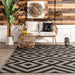 Celtic Trellis Grey Area Rug For Indoor Outdoor Use