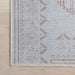 Cerise Vintage Washable Rug Light Grey 160x230 cm