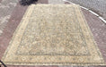 Champagne Oushak Handknotted Vintage Rug 398cm x 290cm