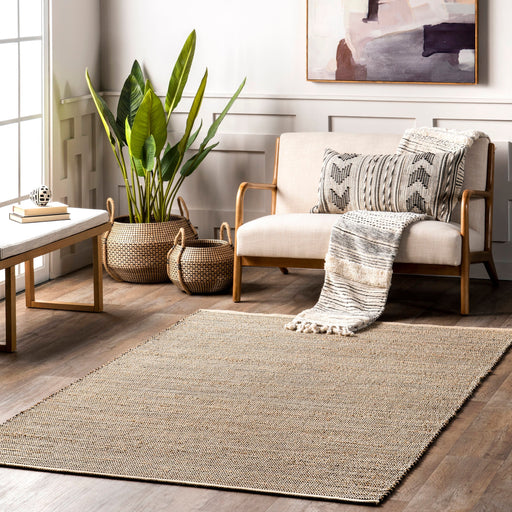 Chantella Natural Woven Area Rug for Farmhouse Style Decor