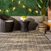 Charcoal Brickwork Area Rug for Indoor and Outdoor Use