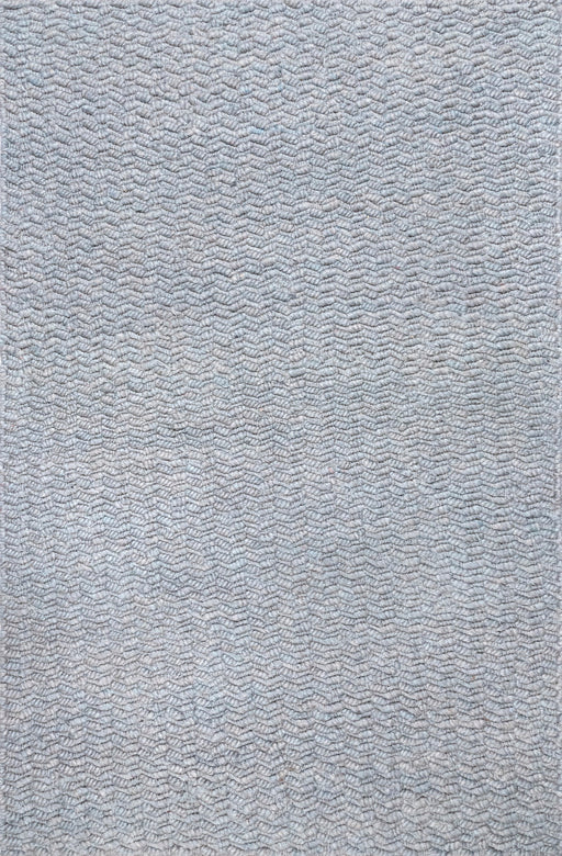 Charcoal Chevron Jute Cotton Area Rug 160x230 cm