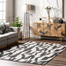 Charcoal Handmade Monochrome Area Rug