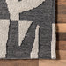 Charcoal Handmade Monochrome Area Rug