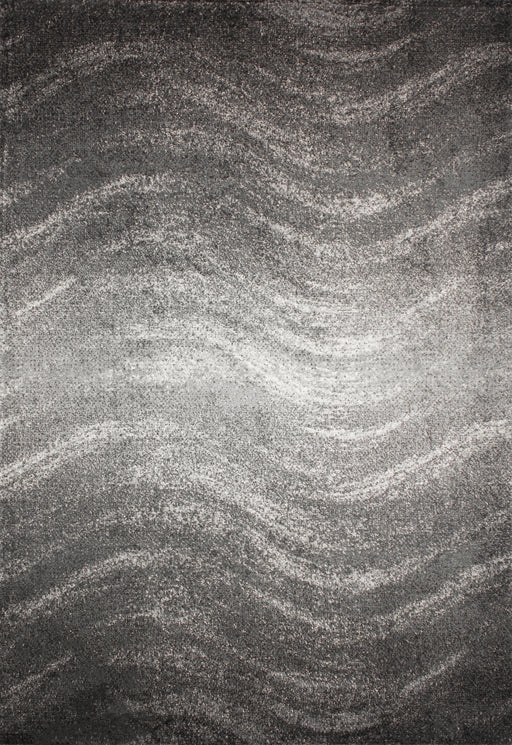 Tappeto Hazy Waves antracite 120x180 cm