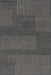 Charcoal High-Low Wool Cotton Area Rug 160x230 cm