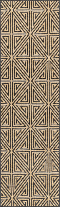 Charcoal Indoor Outdoor Area Rug 160x230 cm