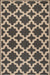 Charcoal Starry Trellis Area Rug for Indoor Outdoor Use