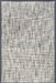 Charcoal Wool Blend Crosshatch Area Rug 160x230 cm