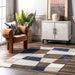 Checkered Area Rug for Living Room and Bedroom Decor