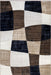 Checkered Area Rug for Living Room and Bedroom Decor