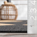 Checkered Dark Grey Indoor Outdoor Area Rug 120x180 cm