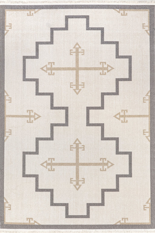 Cherey Beige Indoor Outdoor Area Rug 120cm x 180cm