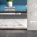 Chevron Area Rug 160x230 cm Grey Synthetic Durable Design