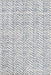 Chevron Area Rug Blue 160x230 cm