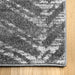 Chevron Area Rug Dark Grey 120x180 cm