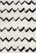 Chevron Pattern Area Rug 160x230 cm Grey