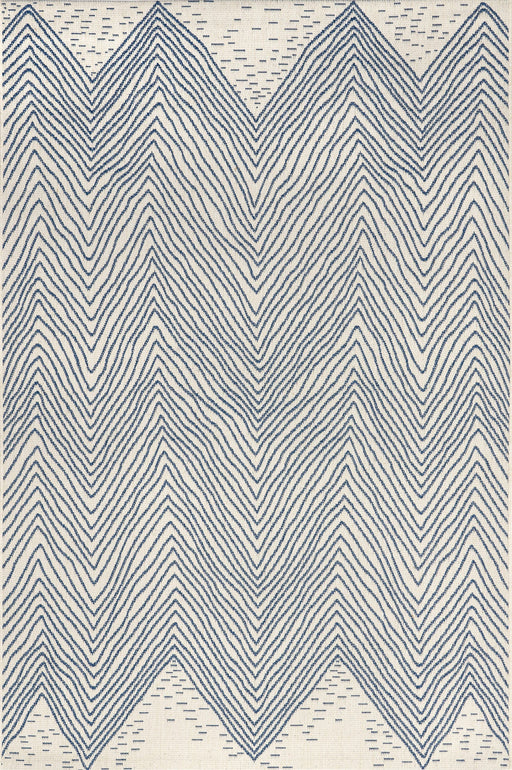 Chevron Pattern Indoor Outdoor Rug 150cm