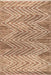 Tappeto in misto lana con motivo Chevron, 150 cm x 240 cm, marrone