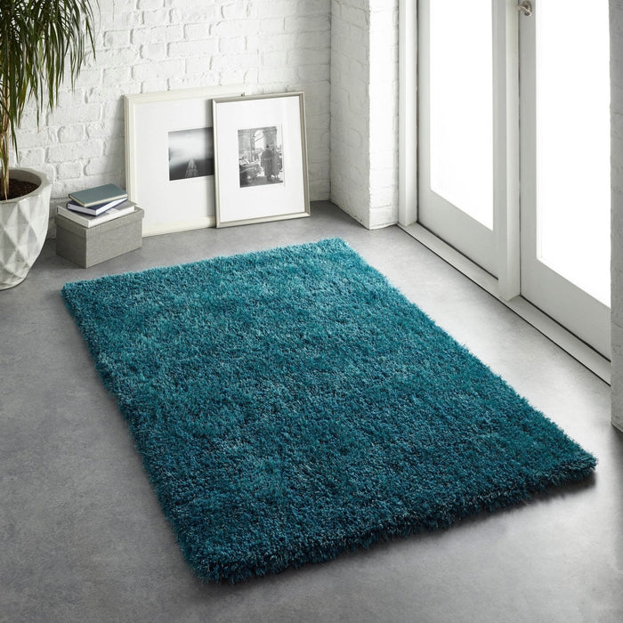 Chicago Teal Rug